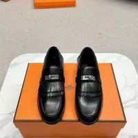 Cheap Hermes Leather Shoes For Women #1341220 Replica Wholesale [$125.00 USD] [ITEM#1341220] on Replica Hermes Leather Shoes