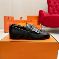 Cheap Hermes Leather Shoes For Women #1341220 Replica Wholesale [$125.00 USD] [ITEM#1341220] on Replica Hermes Leather Shoes