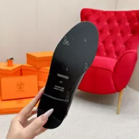 Cheap Hermes Leather Shoes For Women #1341220 Replica Wholesale [$125.00 USD] [ITEM#1341220] on Replica Hermes Leather Shoes