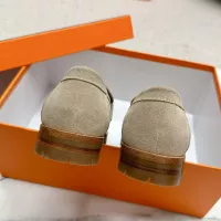 Cheap Hermes Leather Shoes For Women #1341221 Replica Wholesale [$125.00 USD] [ITEM#1341221] on Replica Hermes Leather Shoes