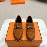 Cheap Hermes Leather Shoes For Women #1341222 Replica Wholesale [$125.00 USD] [ITEM#1341222] on Replica Hermes Leather Shoes