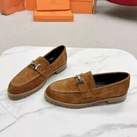 Cheap Hermes Leather Shoes For Women #1341222 Replica Wholesale [$125.00 USD] [ITEM#1341222] on Replica Hermes Leather Shoes