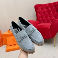 Cheap Hermes Leather Shoes For Women #1341223 Replica Wholesale [$125.00 USD] [ITEM#1341223] on Replica Hermes Leather Shoes