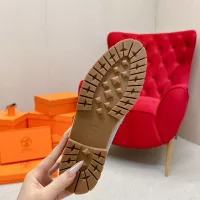 Cheap Hermes Leather Shoes For Women #1341223 Replica Wholesale [$125.00 USD] [ITEM#1341223] on Replica Hermes Leather Shoes