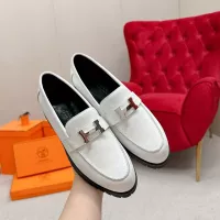 Cheap Hermes Leather Shoes For Women #1341224 Replica Wholesale [$125.00 USD] [ITEM#1341224] on Replica Hermes Leather Shoes