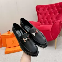 Cheap Hermes Leather Shoes For Women #1341226 Replica Wholesale [$125.00 USD] [ITEM#1341226] on Replica Hermes Leather Shoes