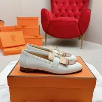 Cheap Hermes Leather Shoes For Women #1341227 Replica Wholesale [$125.00 USD] [ITEM#1341227] on Replica Hermes Leather Shoes