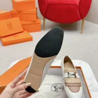 Cheap Hermes Leather Shoes For Women #1341227 Replica Wholesale [$125.00 USD] [ITEM#1341227] on Replica Hermes Leather Shoes