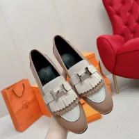 Cheap Hermes Leather Shoes For Women #1341228 Replica Wholesale [$125.00 USD] [ITEM#1341228] on Replica Hermes Leather Shoes