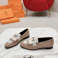 Cheap Hermes Leather Shoes For Women #1341228 Replica Wholesale [$125.00 USD] [ITEM#1341228] on Replica Hermes Leather Shoes