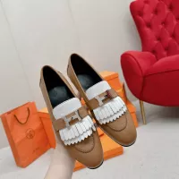 Cheap Hermes Leather Shoes For Women #1341229 Replica Wholesale [$125.00 USD] [ITEM#1341229] on Replica Hermes Leather Shoes