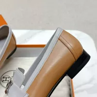 Cheap Hermes Leather Shoes For Women #1341230 Replica Wholesale [$125.00 USD] [ITEM#1341230] on Replica Hermes Leather Shoes