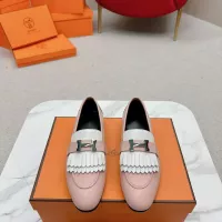 Cheap Hermes Leather Shoes For Women #1341231 Replica Wholesale [$125.00 USD] [ITEM#1341231] on Replica Hermes Leather Shoes