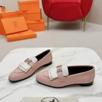 Cheap Hermes Leather Shoes For Women #1341231 Replica Wholesale [$125.00 USD] [ITEM#1341231] on Replica Hermes Leather Shoes