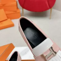 Cheap Hermes Leather Shoes For Women #1341231 Replica Wholesale [$125.00 USD] [ITEM#1341231] on Replica Hermes Leather Shoes