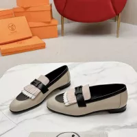 Cheap Hermes Leather Shoes For Women #1341237 Replica Wholesale [$125.00 USD] [ITEM#1341237] on Replica Hermes Leather Shoes
