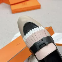 Cheap Hermes Leather Shoes For Women #1341237 Replica Wholesale [$125.00 USD] [ITEM#1341237] on Replica Hermes Leather Shoes