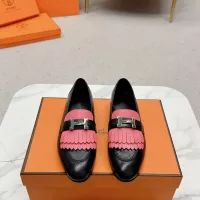 Cheap Hermes Leather Shoes For Women #1341240 Replica Wholesale [$125.00 USD] [ITEM#1341240] on Replica Hermes Leather Shoes