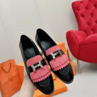 Cheap Hermes Leather Shoes For Women #1341240 Replica Wholesale [$125.00 USD] [ITEM#1341240] on Replica Hermes Leather Shoes