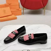 Cheap Hermes Leather Shoes For Women #1341240 Replica Wholesale [$125.00 USD] [ITEM#1341240] on Replica Hermes Leather Shoes