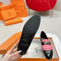 Cheap Hermes Leather Shoes For Women #1341240 Replica Wholesale [$125.00 USD] [ITEM#1341240] on Replica Hermes Leather Shoes