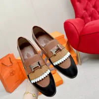 Cheap Hermes Leather Shoes For Women #1341241 Replica Wholesale [$125.00 USD] [ITEM#1341241] on Replica Hermes Leather Shoes