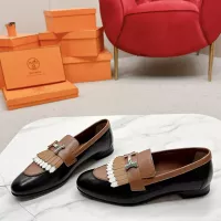 Cheap Hermes Leather Shoes For Women #1341241 Replica Wholesale [$125.00 USD] [ITEM#1341241] on Replica Hermes Leather Shoes