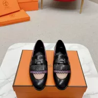 Cheap Hermes Leather Shoes For Women #1341242 Replica Wholesale [$125.00 USD] [ITEM#1341242] on Replica Hermes Leather Shoes