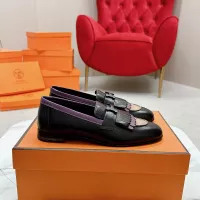 Cheap Hermes Leather Shoes For Women #1341242 Replica Wholesale [$125.00 USD] [ITEM#1341242] on Replica Hermes Leather Shoes