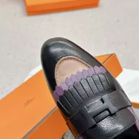 Cheap Hermes Leather Shoes For Women #1341242 Replica Wholesale [$125.00 USD] [ITEM#1341242] on Replica Hermes Leather Shoes
