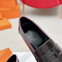 Cheap Hermes Leather Shoes For Women #1341242 Replica Wholesale [$125.00 USD] [ITEM#1341242] on Replica Hermes Leather Shoes
