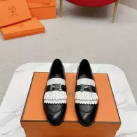Cheap Hermes Leather Shoes For Women #1341245 Replica Wholesale [$125.00 USD] [ITEM#1341245] on Replica Hermes Leather Shoes
