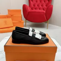 Cheap Hermes Leather Shoes For Women #1341245 Replica Wholesale [$125.00 USD] [ITEM#1341245] on Replica Hermes Leather Shoes