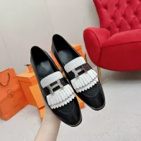 Cheap Hermes Leather Shoes For Women #1341245 Replica Wholesale [$125.00 USD] [ITEM#1341245] on Replica Hermes Leather Shoes
