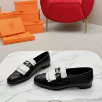 Cheap Hermes Leather Shoes For Women #1341245 Replica Wholesale [$125.00 USD] [ITEM#1341245] on Replica Hermes Leather Shoes