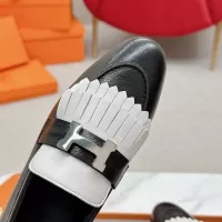 Cheap Hermes Leather Shoes For Women #1341245 Replica Wholesale [$125.00 USD] [ITEM#1341245] on Replica Hermes Leather Shoes