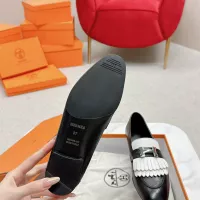 Cheap Hermes Leather Shoes For Women #1341245 Replica Wholesale [$125.00 USD] [ITEM#1341245] on Replica Hermes Leather Shoes