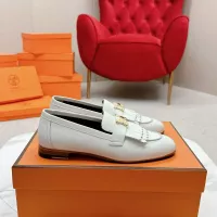 Cheap Hermes Leather Shoes For Women #1341257 Replica Wholesale [$125.00 USD] [ITEM#1341257] on Replica Hermes Leather Shoes