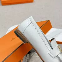 Cheap Hermes Leather Shoes For Women #1341257 Replica Wholesale [$125.00 USD] [ITEM#1341257] on Replica Hermes Leather Shoes