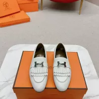 Cheap Hermes Leather Shoes For Women #1341258 Replica Wholesale [$125.00 USD] [ITEM#1341258] on Replica Hermes Leather Shoes