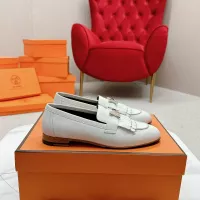 Cheap Hermes Leather Shoes For Women #1341258 Replica Wholesale [$125.00 USD] [ITEM#1341258] on Replica Hermes Leather Shoes