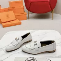 Cheap Hermes Leather Shoes For Women #1341258 Replica Wholesale [$125.00 USD] [ITEM#1341258] on Replica Hermes Leather Shoes