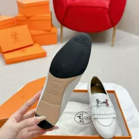 Cheap Hermes Leather Shoes For Women #1341258 Replica Wholesale [$125.00 USD] [ITEM#1341258] on Replica Hermes Leather Shoes