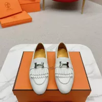 Cheap Hermes Leather Shoes For Women #1341259 Replica Wholesale [$125.00 USD] [ITEM#1341259] on Replica Hermes Leather Shoes