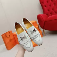 Cheap Hermes Leather Shoes For Women #1341259 Replica Wholesale [$125.00 USD] [ITEM#1341259] on Replica Hermes Leather Shoes
