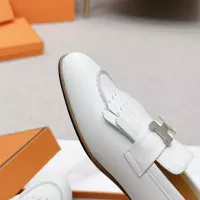 Cheap Hermes Leather Shoes For Women #1341259 Replica Wholesale [$125.00 USD] [ITEM#1341259] on Replica Hermes Leather Shoes