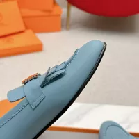 Cheap Hermes Leather Shoes For Women #1341260 Replica Wholesale [$125.00 USD] [ITEM#1341260] on Replica Hermes Leather Shoes