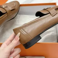 Cheap Hermes Leather Shoes For Women #1341261 Replica Wholesale [$125.00 USD] [ITEM#1341261] on Replica Hermes Leather Shoes