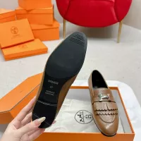 Cheap Hermes Leather Shoes For Women #1341261 Replica Wholesale [$125.00 USD] [ITEM#1341261] on Replica Hermes Leather Shoes