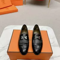 Cheap Hermes Leather Shoes For Women #1341264 Replica Wholesale [$125.00 USD] [ITEM#1341264] on Replica Hermes Leather Shoes